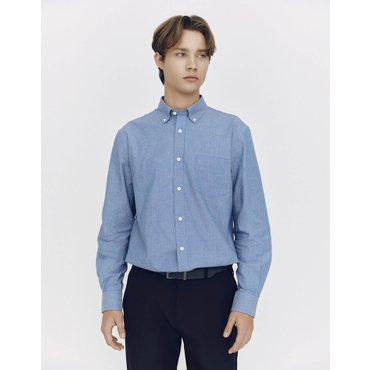 지오다노 NEW 남자 샴브레이 셔츠 045507