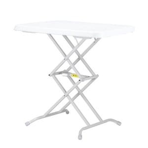 캠프밸리 브로몰딩 테이블 71X50  높이조절 접이식 간이테이블