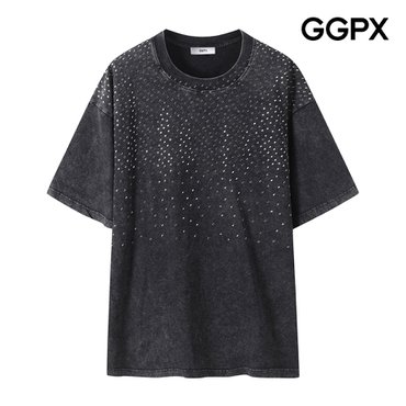 GGPX 스퀘어 큐빅 피그먼트 티셔츠 (GP5TS004F)