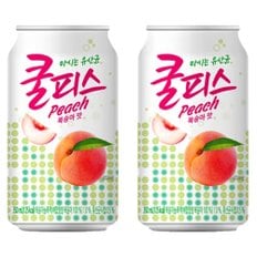 동원 쿨피스 복숭아맛 350ml x 24캔