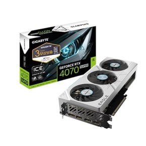 GIGABYTE 지포스 RTX 4070 SUPER EAGLE OC ICE D6X 12GB 피씨디렉트