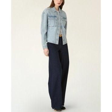 DKNY 워시드 데님 셔츠 (DW2F1NBL122I)