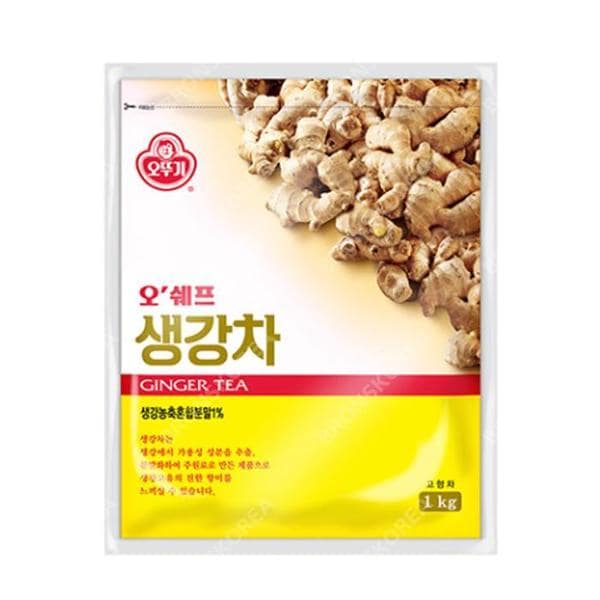 오뚜기 오쉐프 생강차 1kg 생강가루 자판기용 국산차 업소 (S14542947)