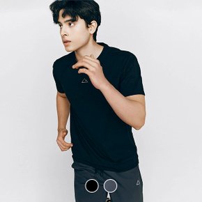 025224  지모션 저지 라운드넥 슬림핏 반팔티