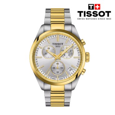 티쏘 [본사직영][NEW] PR100 쿼츠 크로노그래프 40mm T150.417.22.031.00