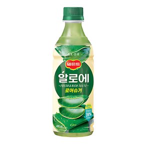 로우슈거 알로에 쥬스 저당 주스 알로에쥬스 알로에주스 400ml (1병)