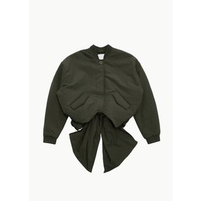 세실리에반센 24PF CECILIE BAHNSEN UBON JACKET IN GREY OLIVE