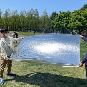 담요 이불 겨울 등산 캠핑 비상 용 은박 210x130 비박 재난 용품