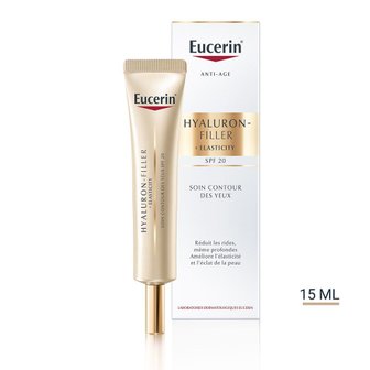  EUCERIN HYALURON-FILLER + ELASTICITY 유세린 하이루론 필러 + 탄력 SPF 20 아이 크림 15ml 3팩