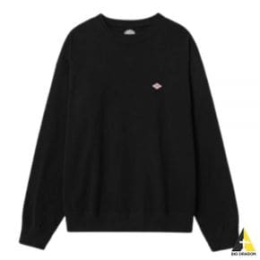 DANTON 단톤 Crew Neck T-Shirts LS (DTC0200-TCB-BLACK) (크루넥 롱슬리브 티셔츠)