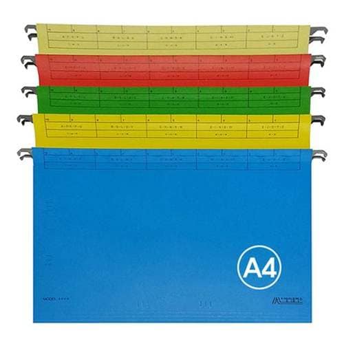 행잉화일 A4 녹색 HB