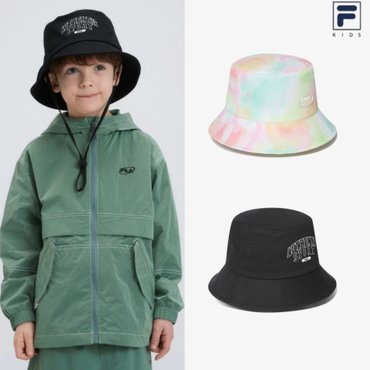 휠라키즈 [20%할인]● 25휠라키즈 에센셜, 타이다이 버킷햇 2컬러 (FK3CPH1004X)