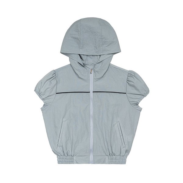 CAP-SLEEVE WINDBREAKER (GREY)