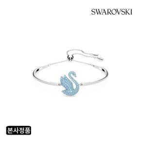 [본사정품/쇼핑백증정] Iconic Swan 블루 로듐 뱅글 팔찌 5660595