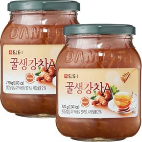 담터 꿀생강차 770g x 2개