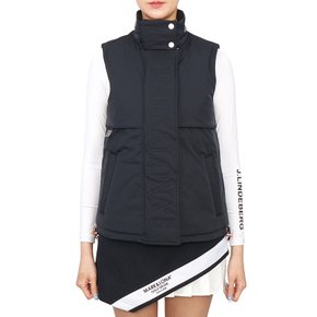 골프웨어 여성 패딩 조끼  MCW 4C AD51 BLACK