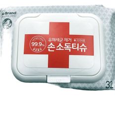  손소독티슈 32매 x 3개
