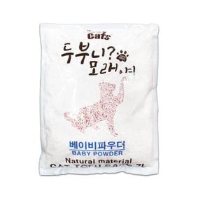 키드펫 콩비지 가공 냥이 모래 베이비파우더 7L 오줌 (S6617354)