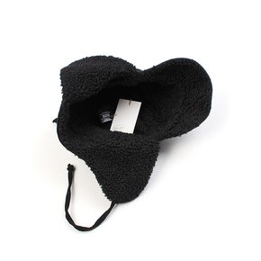 Thunder Black Corduroy Earflap Cap 귀달이모자