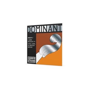 Dominant 도미넌트 바이올린 장미 현 E130MS 스틸 알루미늄 권 루프엔드