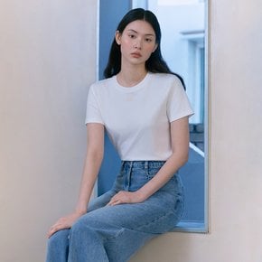 [26 S/S] 잇미샤 미니 로고 포인트 베이직 티셔츠 ITQ3ZTS110