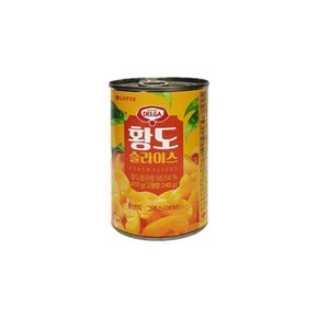 롯데 델가 황도 슬라이스 410g