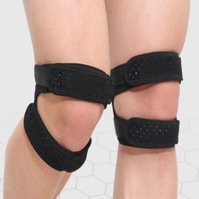 이중압박 슬개골 무릎보호대 남성 여성 러닝 등산 관절 보호대 ODM-KNEE06