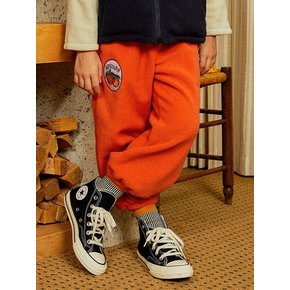 오렌지 유아 아동 키즈 폴라플리스 팬츠