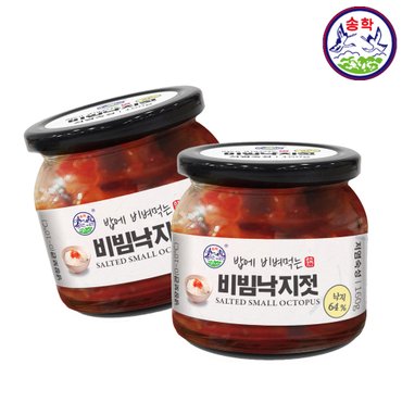  송학식품 저염숙성 비빔낙지젓 160g x7개