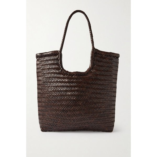 NS 다이아고날 트리플 점프 가죽 토트백 46376663163016330