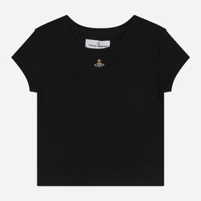 [시흥점] [비비안 웨스트우드]6S 1G010019 J009C N401 베이비 페루 반팔 티셔츠 블랙