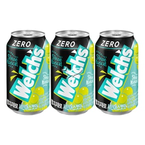 웰치스(제로) 샤인머스캣 355ml/ 40캔
