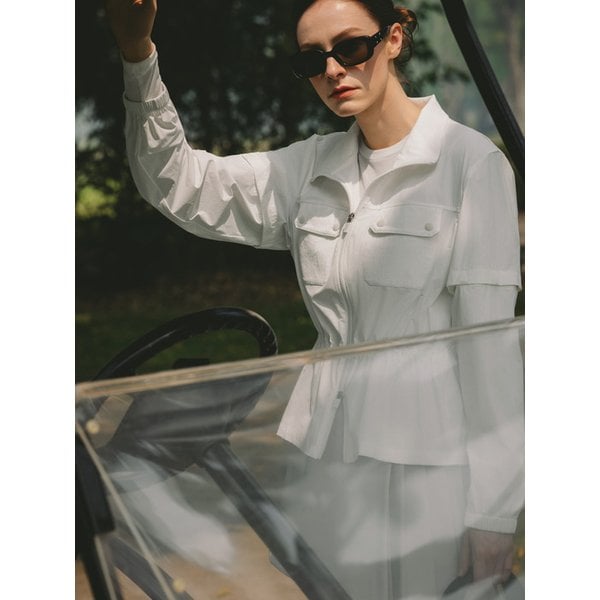 Airy 2-Way Performance Jumper (white)