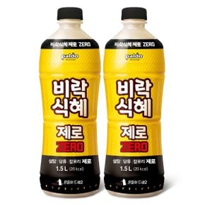 제로 비락식혜 1.5L 2개