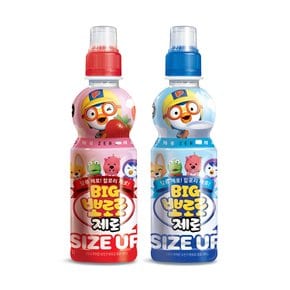 팔도 빅 뽀로로제로 360ml 딸기맛 12개+ 밀크맛 12개