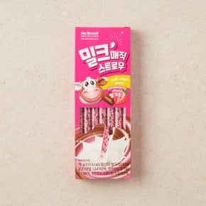 밀크매직스트로우딸기초코6g*13입