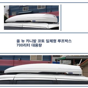 3세대 올 뉴 카니발 루프박스 코토 일체형 700리터 대용량 / 당일 장착 가능