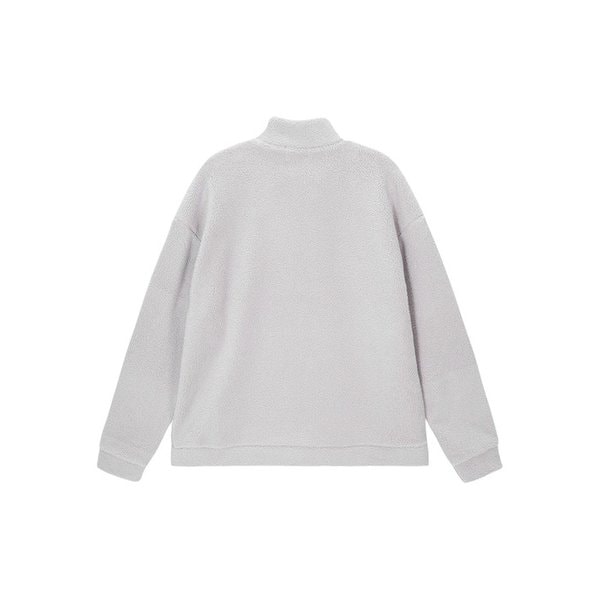 TEDDY FLEECE JACKET-CREAM BEIGE