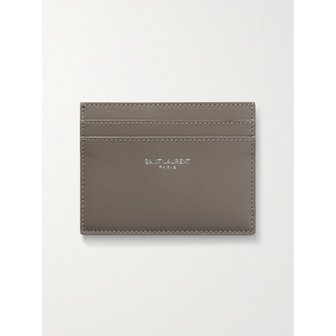 생로랑 로고 가죽 카드지갑 46376663163025150