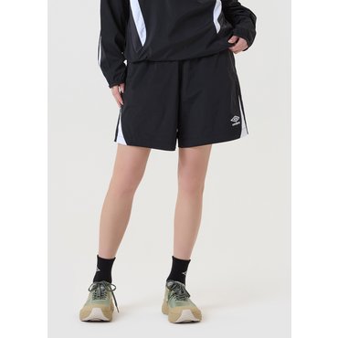 엄브로 남녀공용 PTR 워밍업 4.5부 반바지 UQ121SHP21BLK