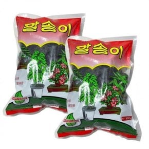 500g2개 식물영양제 유박 퇴비 웃거름 비료 알송이