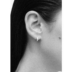 소피부하이 26PF Medium Edo Hoops, Silver