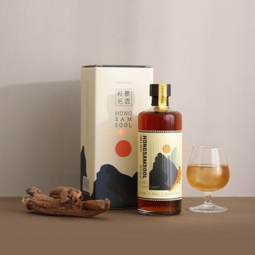 술담화 홍삼명주 14도% 375ml  홍삼 술