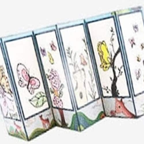 6폭 병풍만들기 DIY키트 작품만들기 색칠하기