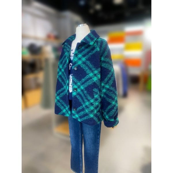 [여주점] 발칸 체크 코트 (BACTA3561)