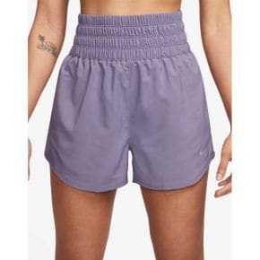 4729748 Nike One Training Dri-FIT ultra high rise 3-inch shorts in purple