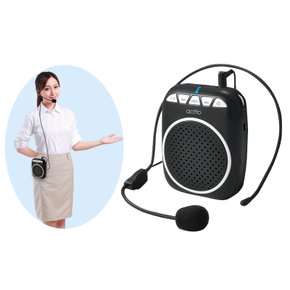 휴대용 강의용 헤드셋마이크 앰프 스피커 /행사진행 여행가이드 유무선 마이크 유선 무선 가이드 마이크