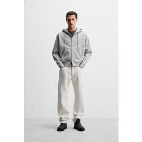 집업 후드 스웨트셔츠 0761/343 GREY MARL