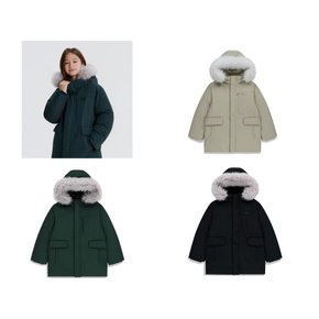 K254UDW050 벨루가 미드 덕 다운 점퍼