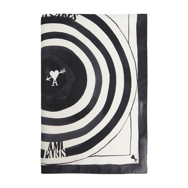 [부산점] 플라스 데 빅투아르 실크 스카프 USF689 AW0032 001 (남여공용)